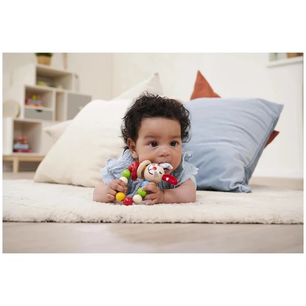 Eichhorn - Baby Wooden Teething Ring Rabbit - Pacifiers & Teethers - Pacifiers & Teethers