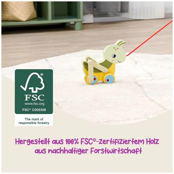 Eichhorn - Colorful-Pulling-Grasshopper - Push-Pull-Toys