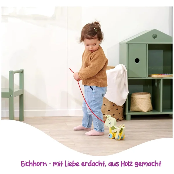 Eichhorn - Colorful-Pulling-Grasshopper - Push-Pull-Toys