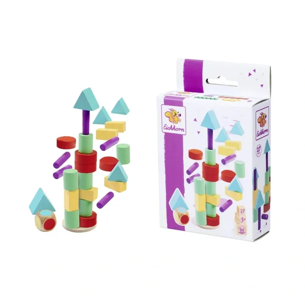 Eichhorn - Games Staple Game - Sorting & Stacking Toys