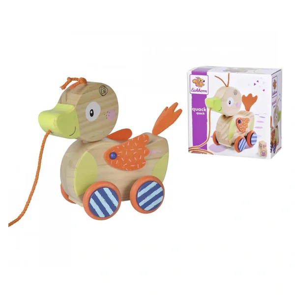 Eichhorn - Pull-along Animal Duck - Push & Pull Toys - Push & Pull Toys