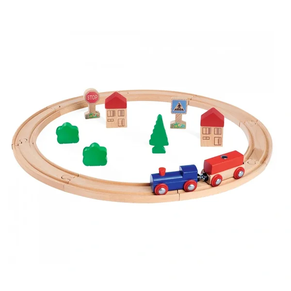 Eichhorn - Train Track Playset - 20 Pcs - Toy Trains & Train Sets - Toy Trains & Train Sets