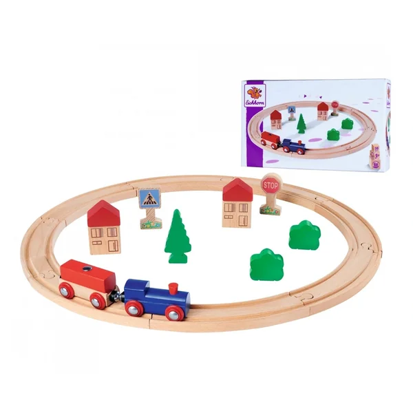 Eichhorn - Train Track Playset - 20 Pcs - Toy Trains & Train Sets - Toy Trains & Train Sets