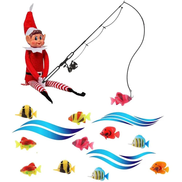 ELFE CORPS MOU VINYLE - HABITS ROUGES 30 CM