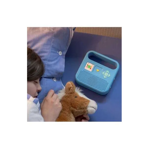 Enceinte Merlin Bleu Polaire | Conteuse Audio Enfant 3 à 12 ans