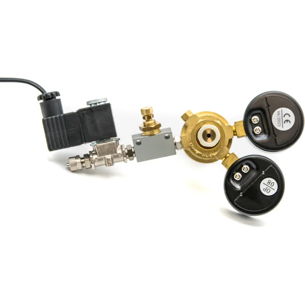 Ensemble complet CO2 avec arrêt nocturne sans bouteille avec filetage W 21.8