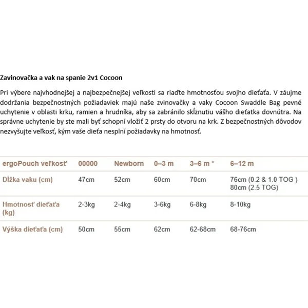 ERGOPOUCH Couverture et sac de couchage 2 en 1 Cocoon Daisies 6-12 m, 8-10 kg, 2,5 tog