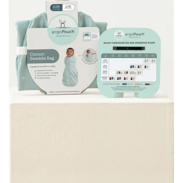 ERGOPOUCH Couverture et sac de couchage 2 en 1 Cocoon Daisies 6-12 m, 8-10 kg, 2,5 tog