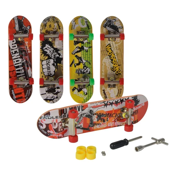 Finger Skateboard X-Treme Color with Accessories - Toy Playsets