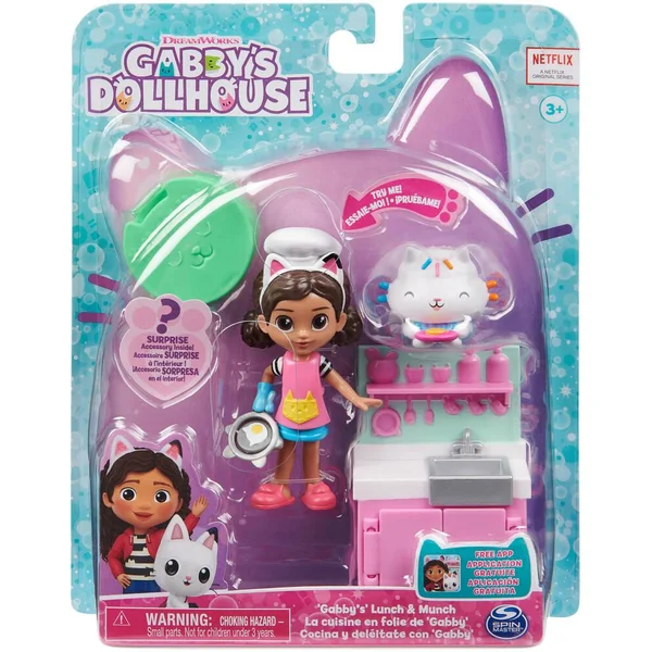 GABBY ET LA MAISON MAGIQUE - PACK 2 FIGURINES ET ACCESSOIRES PATISSERIES