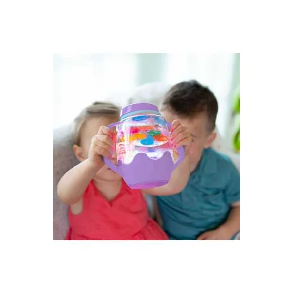 Glo Pals Violet - Bocal de Jeu Sensoriel | Éveil et Magie d'Eau