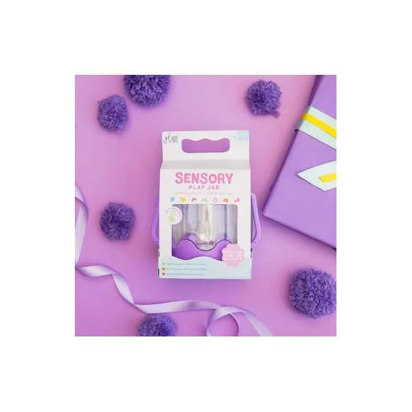 Glo Pals Violet - Bocal de Jeu Sensoriel | Éveil et Magie d'Eau