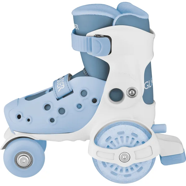 Globber Patins pour enfants GO QUAD Taille : 26-29 Ash Blue