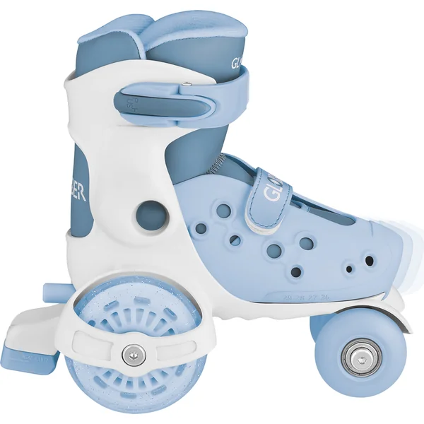 Globber Patins pour enfants GO QUAD Taille : 26-29 Ash Blue