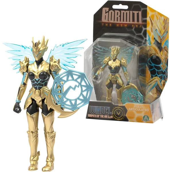 GORMITI - FIGURINE ARTICULEE DE 15 CM GORMITI AVEC ARME