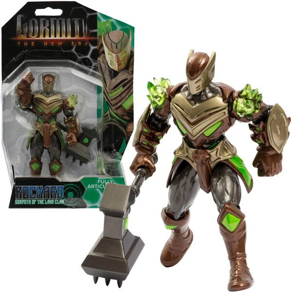 GORMITI - FIGURINE ARTICULEE DE 15 CM GORMITI AVEC ARME