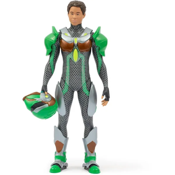 GORMITI - FIGURINE ARTICULEE DE 27 CM SCION AVEC ARMURE - TERRE