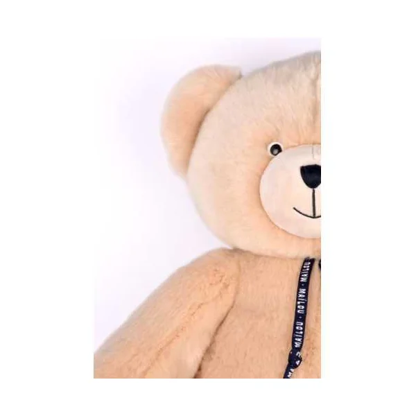 Grand Ours en Peluche Beige 50 cm | Fabriqué en France - Maïlou