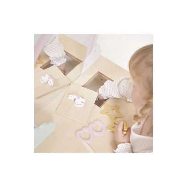 Grande coiffeuse Licorne - Janod - Meuble en bois enfant