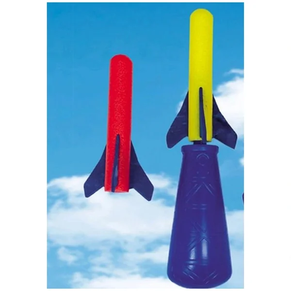 Gunther Flugspiele - Pump Rocket Foam Toy 3-Piece Set - Outdoor Play Equipment