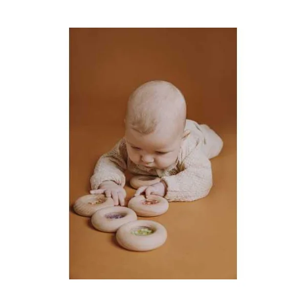 Hochet Sensoriel Carotte Petit Boum | Jouet d'éveil dès 3 mois