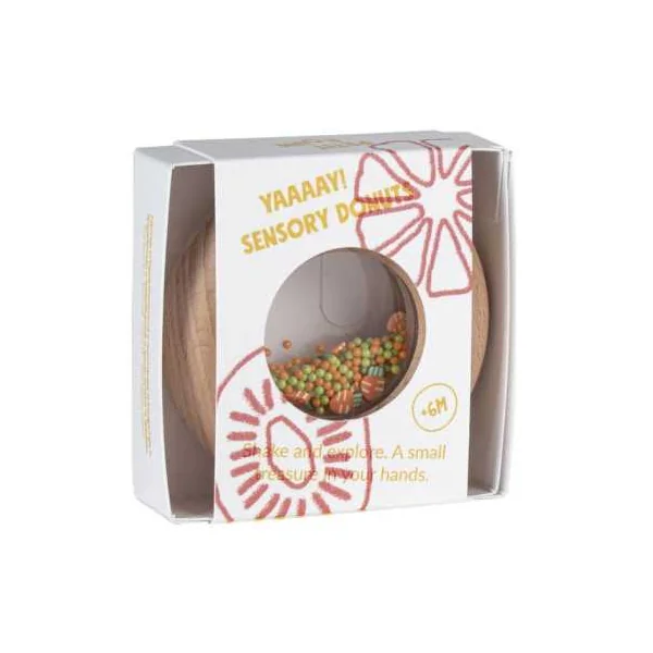 Hochet Sensoriel Carotte Petit Boum | Jouet d'éveil dès 3 mois