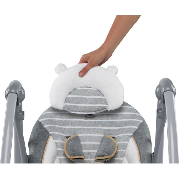 INGENUITY Balancelle convertible de voyage avec mélodie Bella Teddy™ 0m+ jusqu'à 9kg