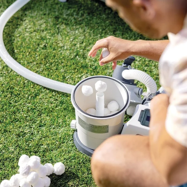 Intex 29045 Boules de filtration FIBER BALL 500 g