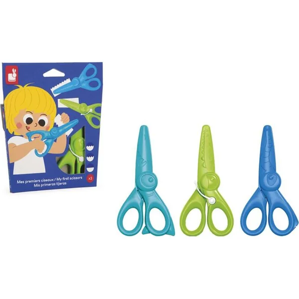 Janod Colorino Ciseaux pour enfants 3 pcs