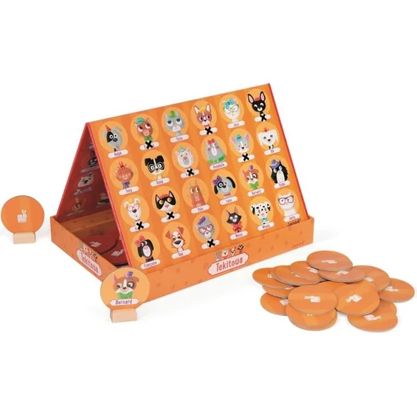 Janod Jeu de société pour enfants Devine qui je suis magnétique