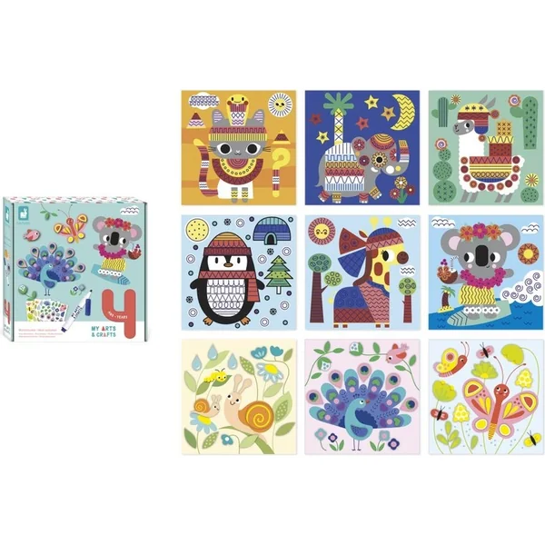 Janod My arts&crafts XXL set d'activités à partir de 4 ans