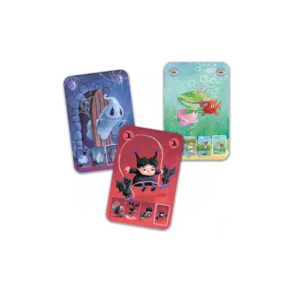 Jeu de 7 familles Mini family - jeu de cartes - Djeco - LaPouleAPois.fr