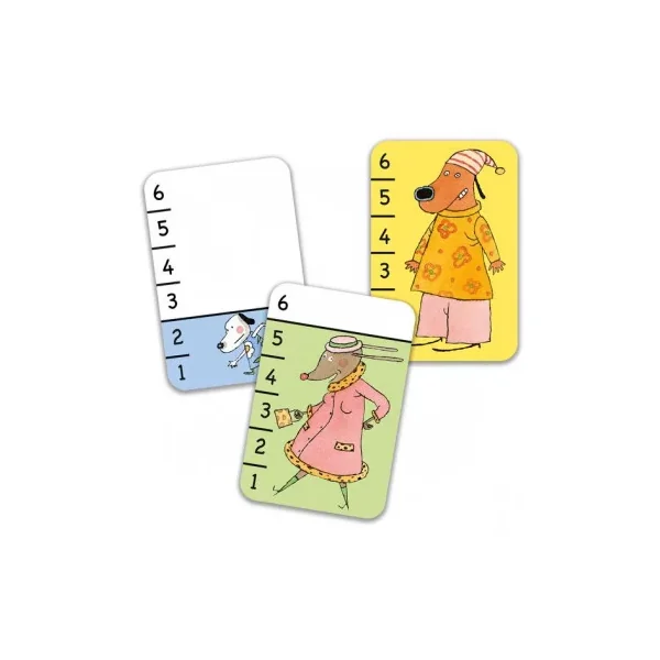 Jeu de bataille Batawaf - jeu de cartes - Djeco - LaPouleAPois.fr