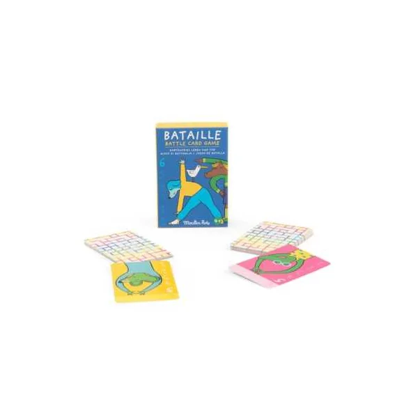 Jeu de bataille Les Loufoques - Moulin Roty - Jeu de cartes enfant