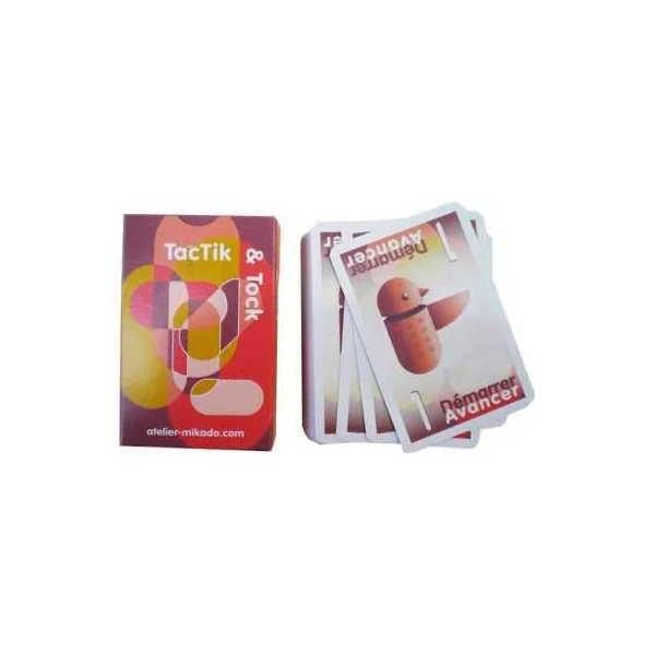 Jeu de cartes TacTik et Tock - Atelier Mikado - Jeu de société familial
