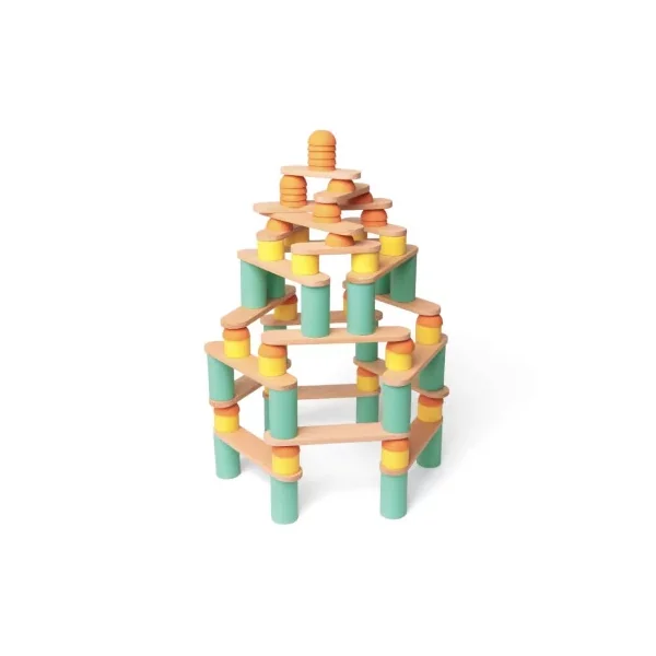 Jeu de Construction Stix Oppi - Kit 108 pièces | Dès 2 ans