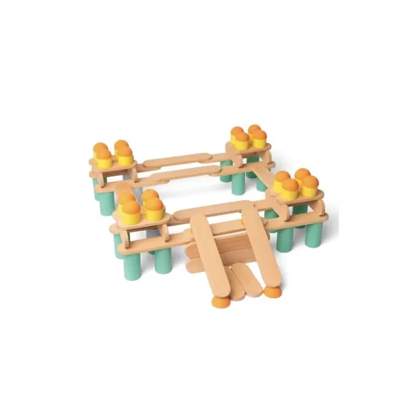 Jeu de Construction Stix Oppi - Kit 108 pièces | Dès 2 ans