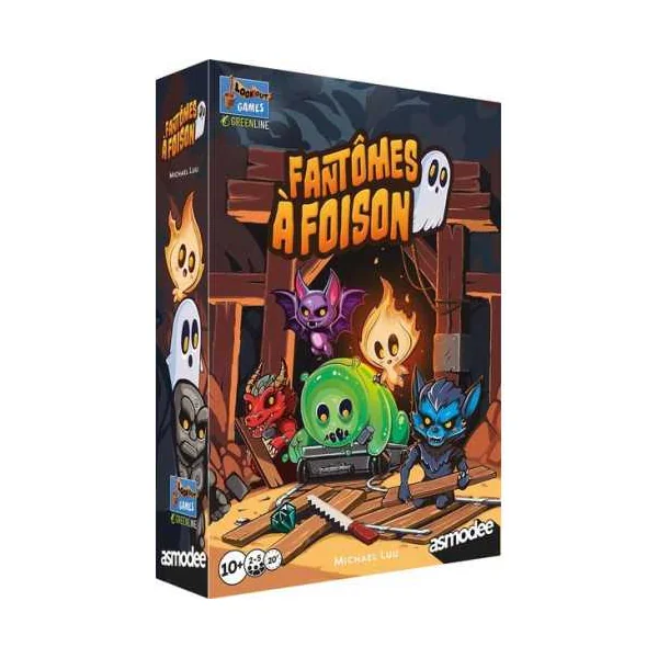 Jeu Fantômes à Foison - Lookout Games - Jeu de stratégie - Dès 10 ans