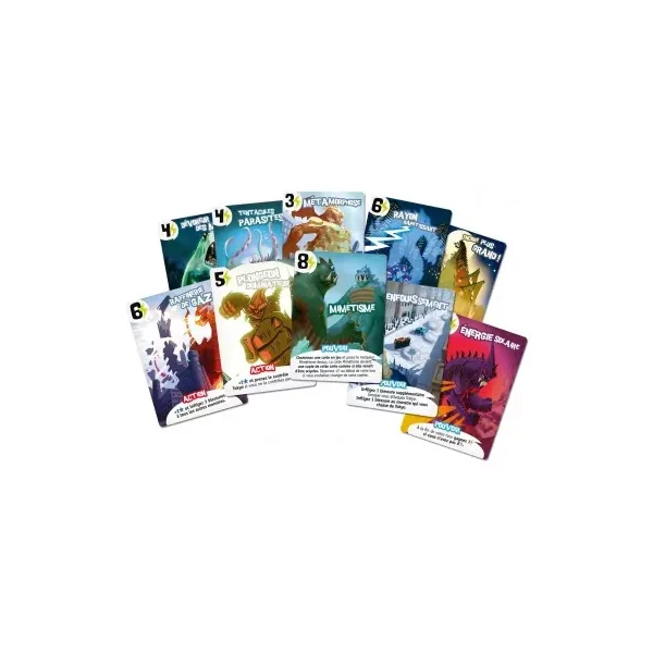 Jeu King of Tokyo - Iello | Dés, Évolutions et Combat de Monstres