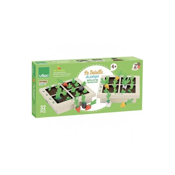 Jeu La bataille du potager - Jeu de société - Vilac