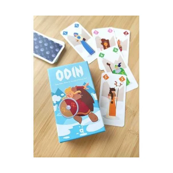 Jeu Odin Helvetiq | Jeu de Cartes Tactique Viking dès 7 ans