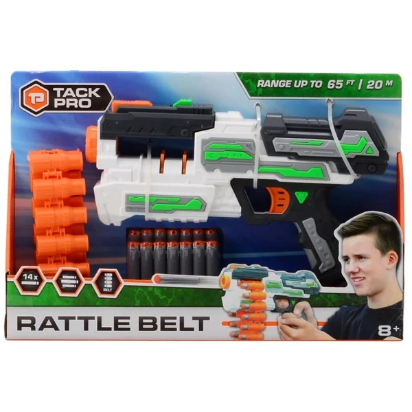 Johntoy - Tack Pro Rattle Belt With 14 Darts 30Cm - Outdoor Play Equipment