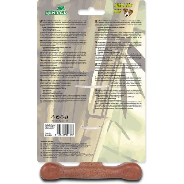 Jouet Mr. Dental marteau à mâcher en os de bœuf M