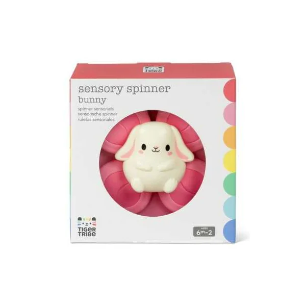 Jouet Spinner à Ventouse Lapin Tiger Tribe - Éveil dès 6 mois