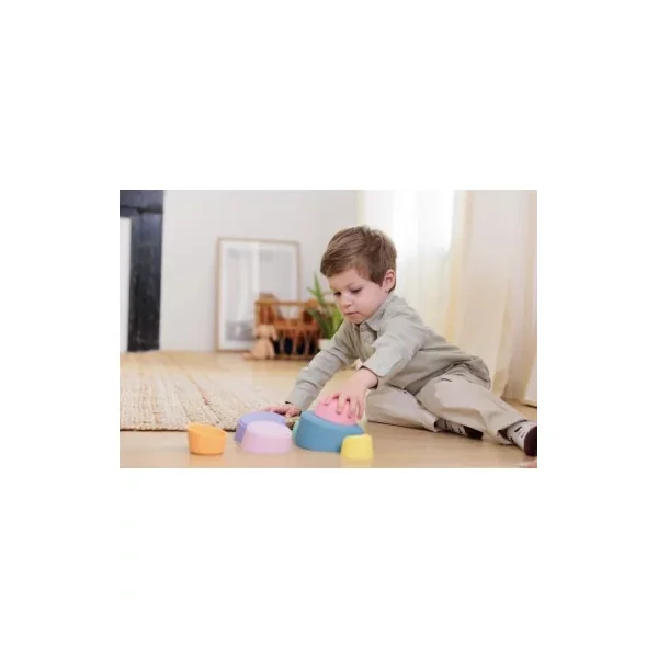 Jouet à Empiler Stak Oppi - Éveil et Motricité Fine dès 1 an