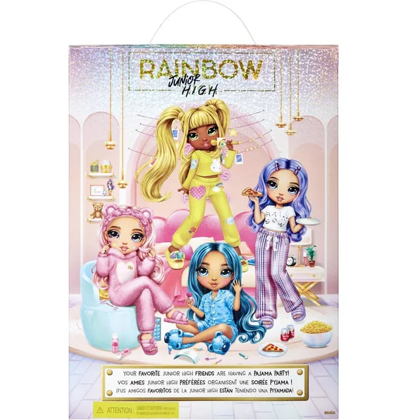 JUNIOR HIGH - POUPEE MANNEQUIN 22CM - SUNNY PYJAMA PARTY ET ACCESSOIRES