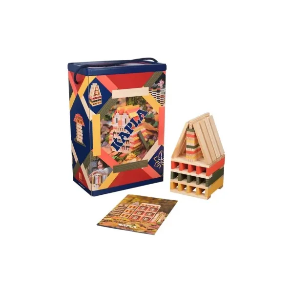 KAPLA Coffret Automne - 200 Planchettes en Bois Colorées 3-99 ans