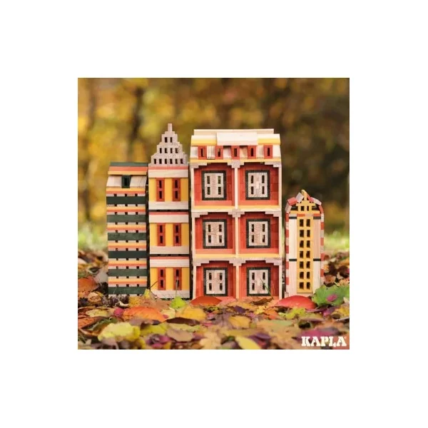 KAPLA Coffret Automne - 200 Planchettes en Bois Colorées 3-99 ans
