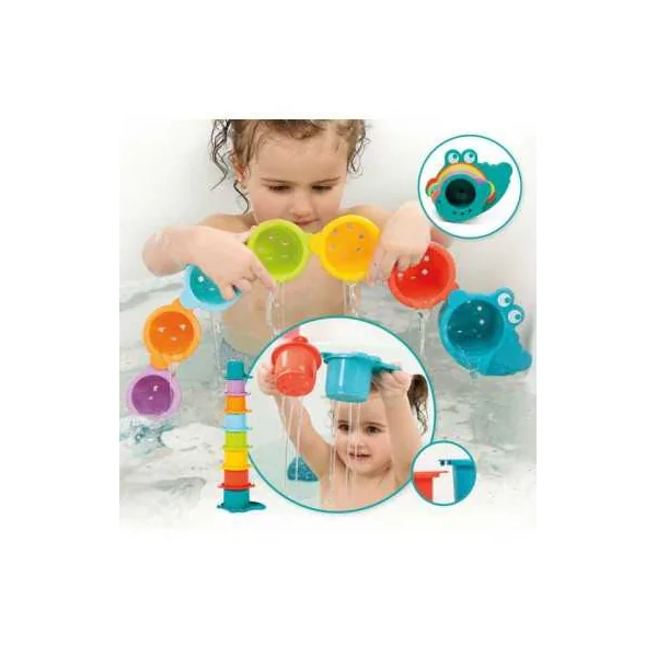 Kit de Bain Complet Ludi XXL - Jeux d'Eau pour Enfant dès 10 mois
