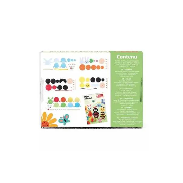 Kit Petits Insectes Perles et Feutrine | Graine Créative DIY 3 ans